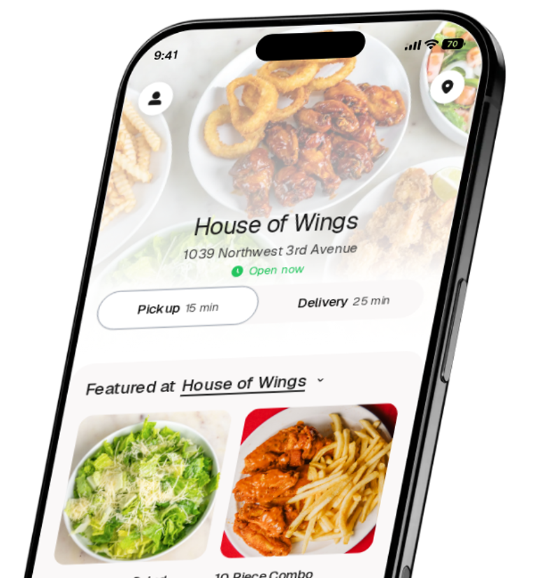 House of Wings app preview