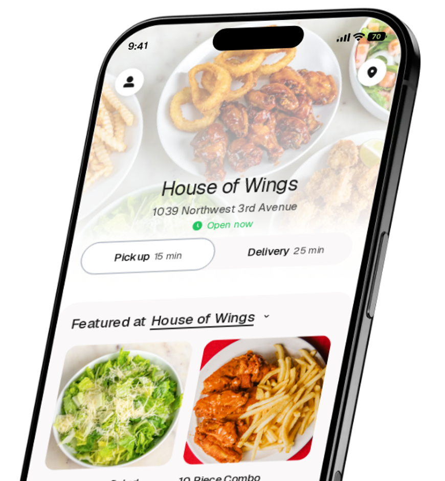House of Wings app preview